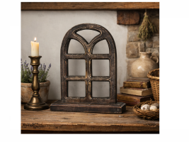 stalraam decoratie, landelijk stalraam, raam decoratie landelijk, cottage stijl decoratie, houten stalraam ornament, landelijke woondecoratie, boerderij stijl interieur, stalraam decoratief raam, vensterbank decoratie landelijk